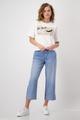 Sweatshirt mit Sonnenhut-Applikation 46 - Off-white
