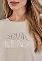 T-Shirt mit Wording 46 - Clean Sand