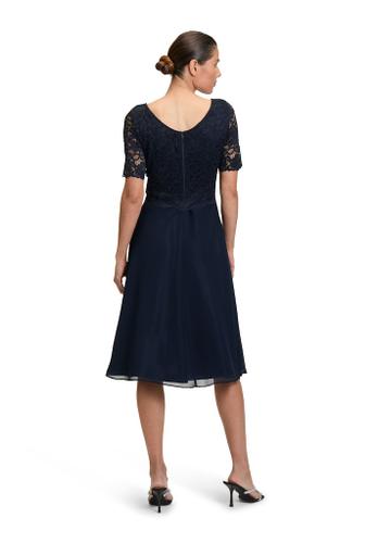 Cocktailkleid Blau 38