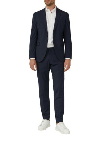 Indoor-Jacke 25 Slim Fit - Blau