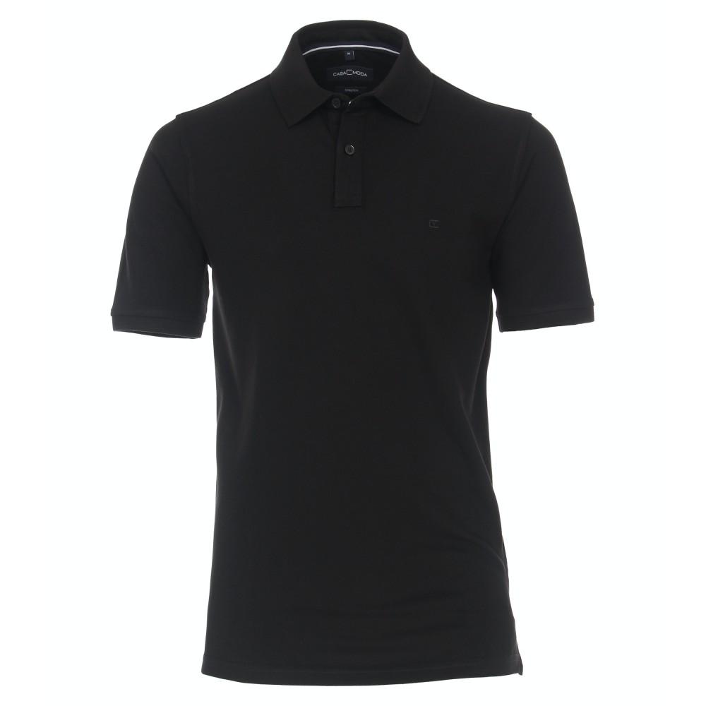 Polo-Shirt 4XL - Schwarz