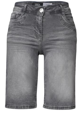 Casual Fit Jeansshorts 27 - Mid Grey Used Wash