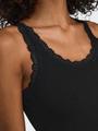 ONLSARA SHARAI LACE TANK TOP JRS NOOS XL Normal geschnitten - Black