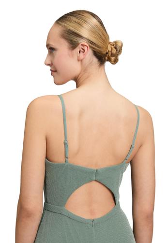 Abendkleid 36 Ausgestellt - Green/silver