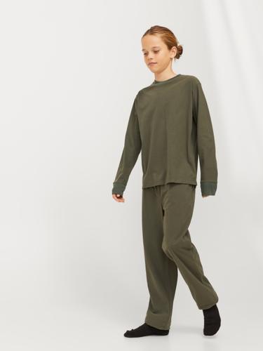 JACSOLID LOUNGE SET W JNR 152 Locker geschnitten - Forest Night