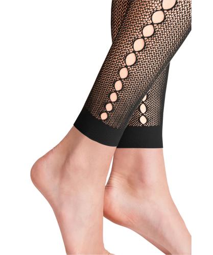 FALKE Supersize Net Damen S-M - Black