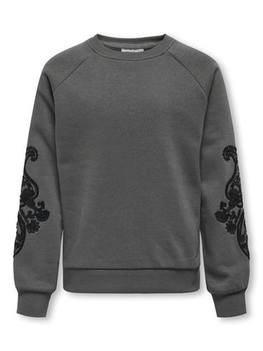 KOGEASTON LIFE L/S EMBROIDERY SWT 158/164 Normal geschnitten - Magnet