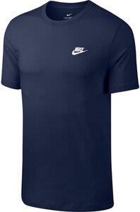 NIKE Herren T-Shirt M NSW CLUB TEE XL in Weiß