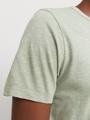 JJESPLIT NECK TEE SS NOOS L Normal geschnitten - Iceberg Green
