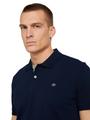 Piqué Poloshirt aus Baumwolle M Regular Fit - Sky Captain Blue