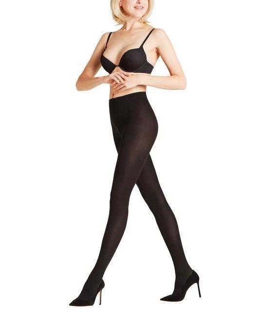 FALKE Seidenglatt 40 DEN Damen S-M - Black