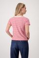 T-Shirt mit Struktur 36 - Red Ringel