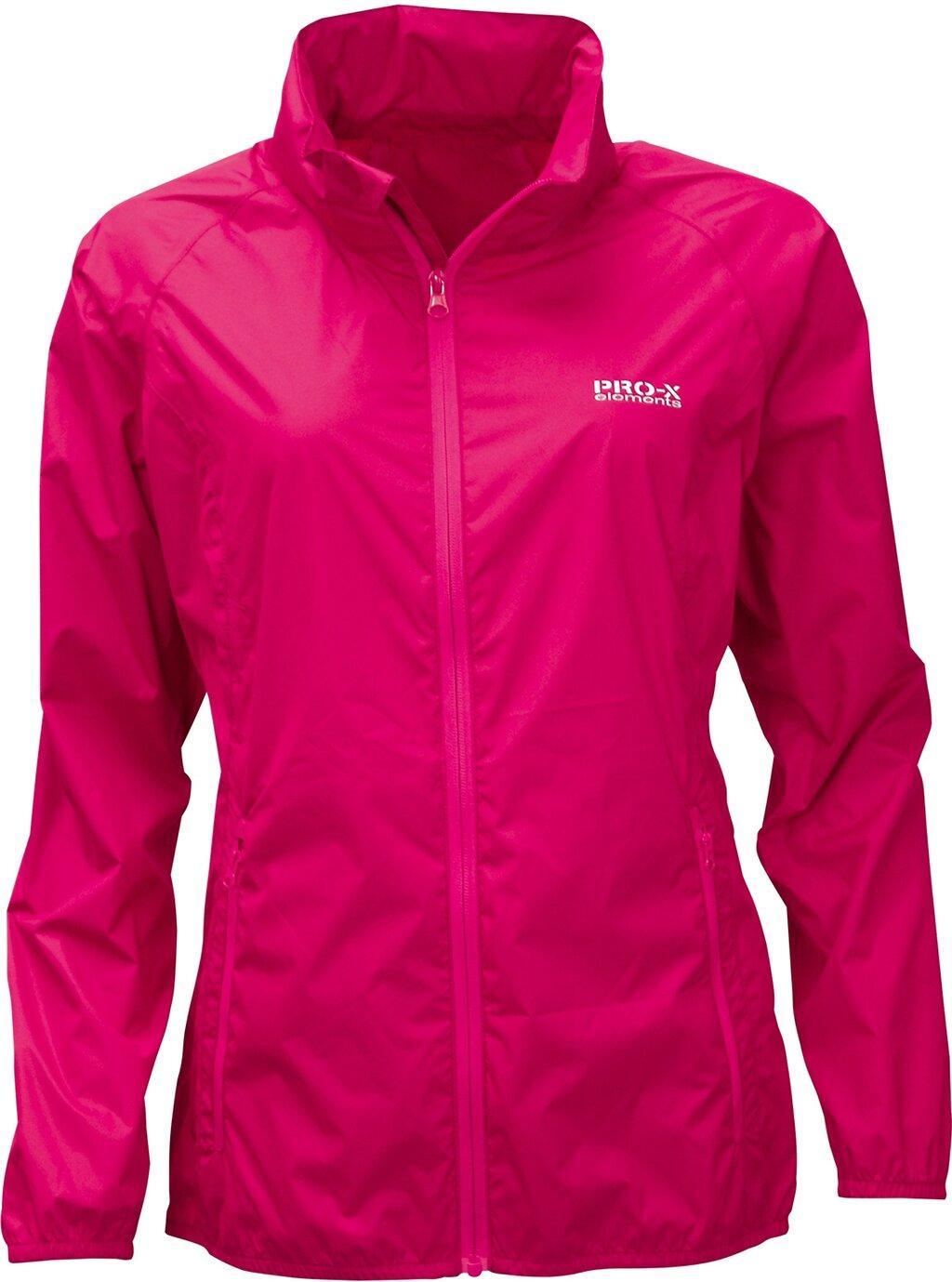 PRO-X ELEMENTS Damen Funktionsjacke Bike Funktionsjacke LADY PACK able 48 in Rot