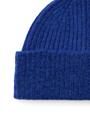 SLFLULU WOOL BLEND KNIT BEANIE NOOS ONE SIZE - Dazzling Blue