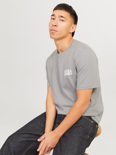 JJECORP LOGO TEE SS O-NECK NOOS M Normal geschnitten - Ultimate Grey