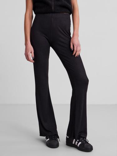 PCTOPPY MW FLARED PANT JRS NOOS XL Normal geschnitten - Black