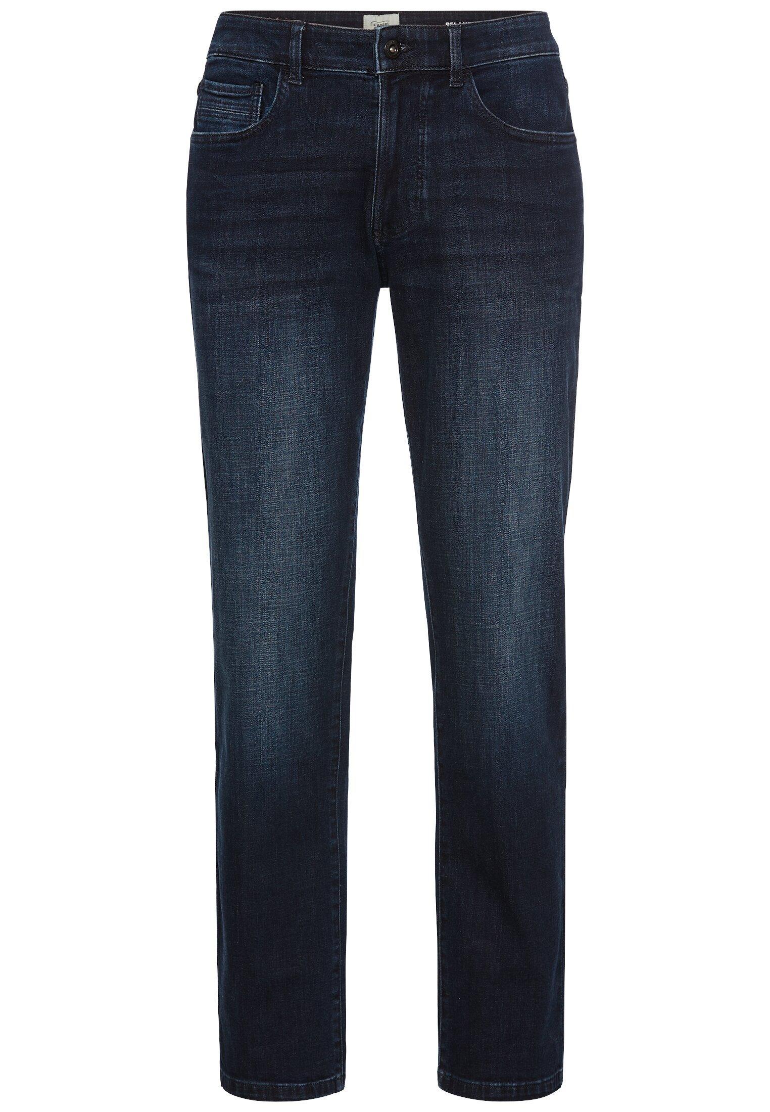 5-Pkt Relaxed Fit Hose aus Baumwollmischung mit Stretchfunktion Blau 35/34
