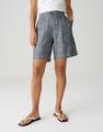 Leinen-Shorts "Melane" - Dunkelblau / 38