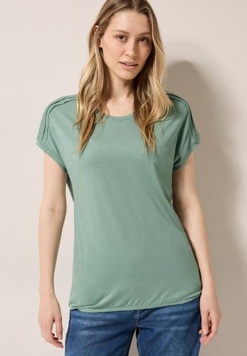 Shirt in Unifarbe M - Matcha Green