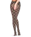FALKE Floral Shower 20 DEN Damen Schwarz M