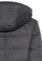 Gesteppte Jacke mit abnehmbarer Kapuze Schwarz 46