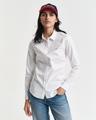 Slim Fit Stretch Oxford-Bluse 38 - White