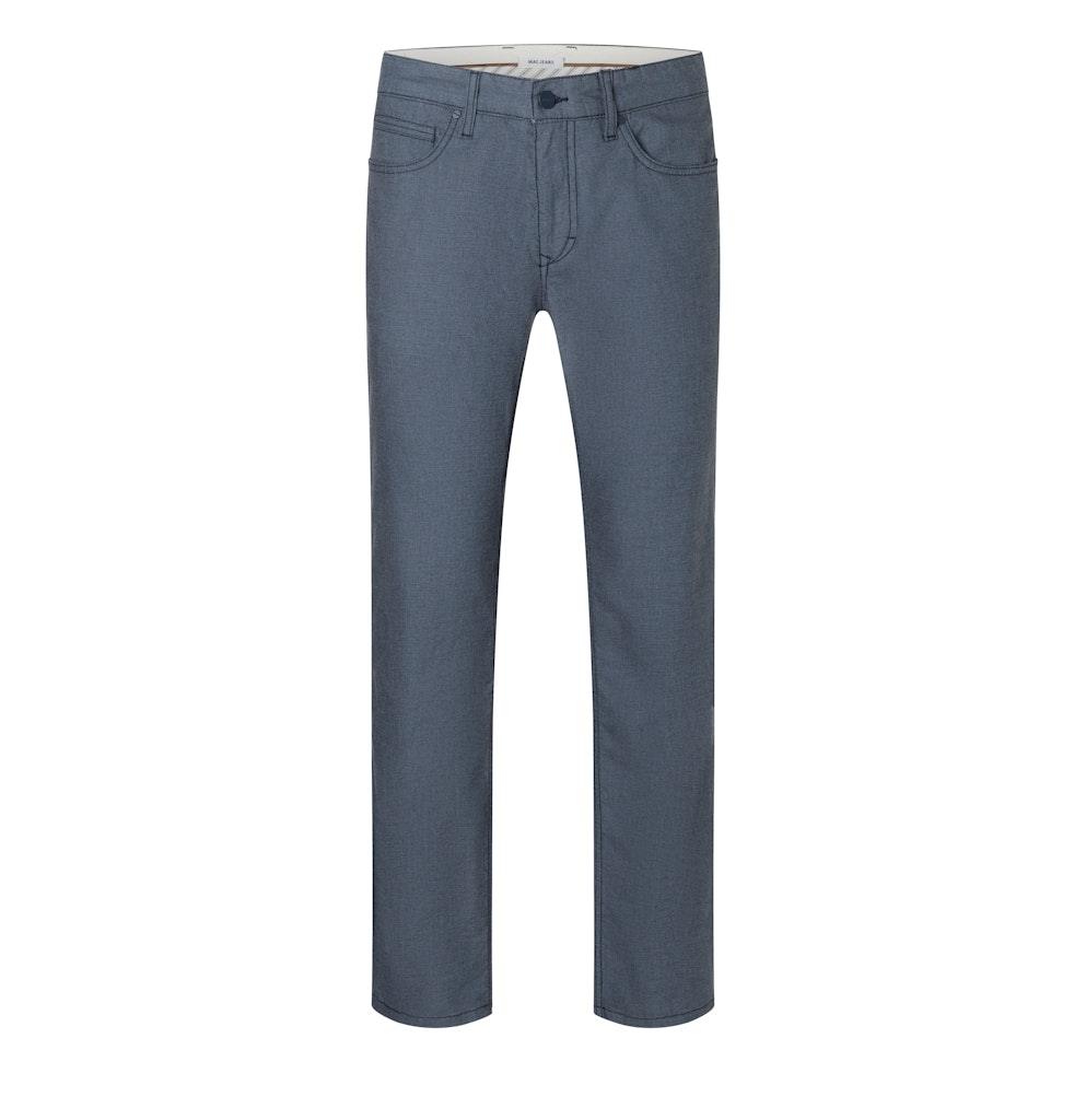 MAC JEANS - Arne, Summer Yarn Dyed Stretch Blau 33/34