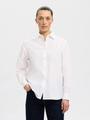 SLFESTER LS RELAXED SHIRT NOOS 34 Locker geschnitten - Bright White