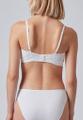 Skiny Damen Soft BH herausnehmbare Pads Cotton Essentials Weiß 38