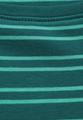 Gestreiftes Shirt XL - Petrol Green