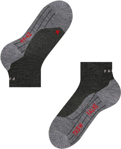FALKE TK5 Short Damen Socken 37-38 in Grau