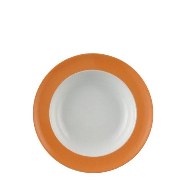 Thomas Porzellan Suppenteller »Sunny Day Orange Suppenteller 23 cm«, (1 Stück)