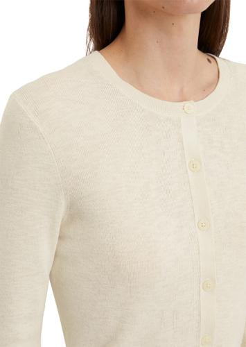 Feinstrick-Cardigan slim S Slim Fit - Natural Cotton