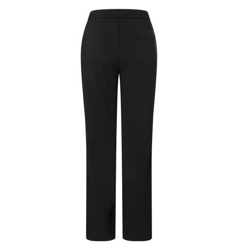 MAC JEANS - CHIARA, Floating crepe Schwarz 36/32