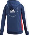 adidas Mädchen adidas Athletics Club Kapuzenjacke 116 in Blau