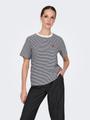 JDYPISA S/S PRINT TOP JRS NOOS Weiß XL