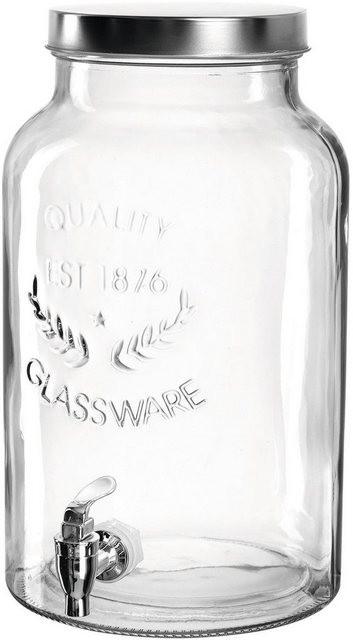 montana-Glas Getränkespender fresh, Glas, 5,8 Liter