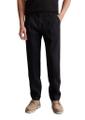 Leinenhose Model Osby jogger pleats 32 32 Tapered Fit - Black