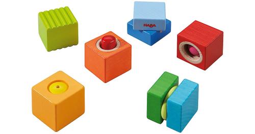 Haba Spielbausteine »Entdeckersteine Klangspaß«, (6 St), mit Soundeffekt, Made in Germany