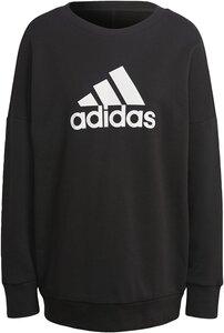 ADIDAS Damen Sweatshirt W FI BOS CREW S in Schwarz