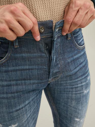 JJIGLENN JJCOLE JOS 379 SN 28/32 Slim Fit - Blue Denim