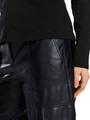T-Shirt mit Knoteneffekt 38 - Black