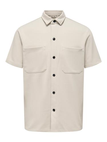 ONSNEWKODYL LIFE REG SS SHIRT NOOS L Normal geschnitten - Moonstruck