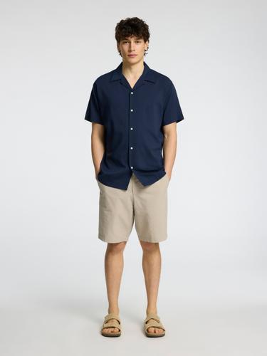 SLHREGULAR-KARL SEERSUCKER SHORTS NOOS L Normal geschnitten - Pure Cashmere