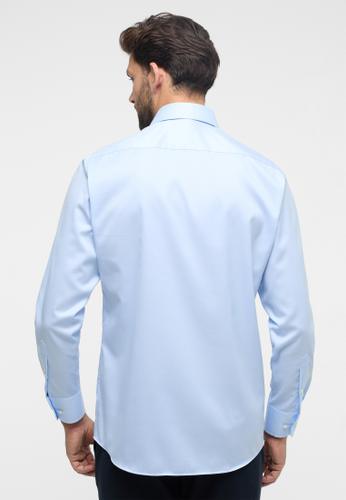 Luxury Shirt Twill Langarm 46/Langarm - 65cm MODERN FIT - Hellblau
