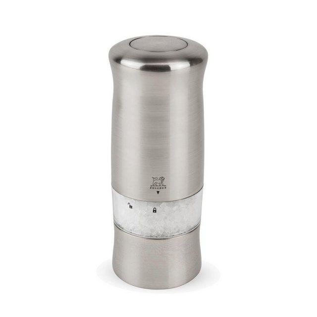 PEUGEOT Salzmühle »Zeli Elektrisch Edelstahl-Optik 14 cm«