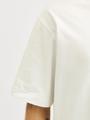 JORMANCHESTER SKETCH TEE SS CREW NECK L Locker geschnitten - Antique White