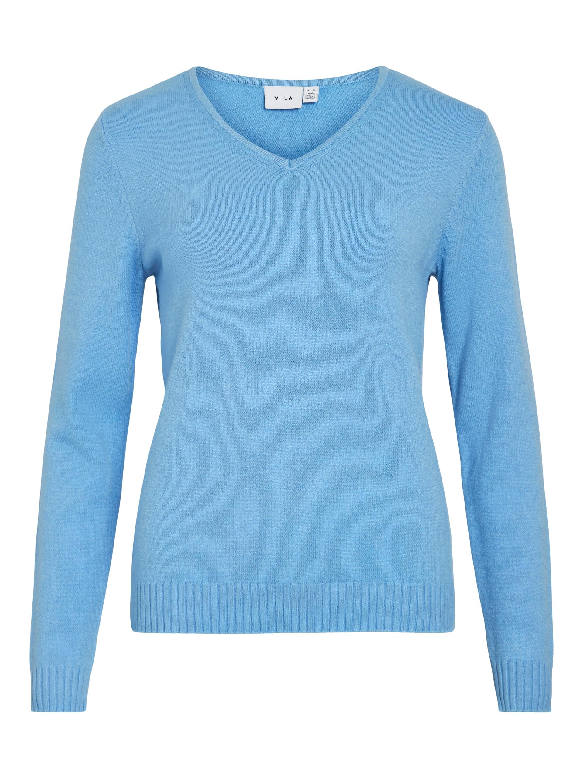VIRIL V-NECK L/S KNIT TOP - NOOS XXL Normal geschnitten - All Aboard