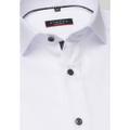 Cover Shirt Twill Langarm 42/Langarm - 65cm MODERN FIT - Weiß