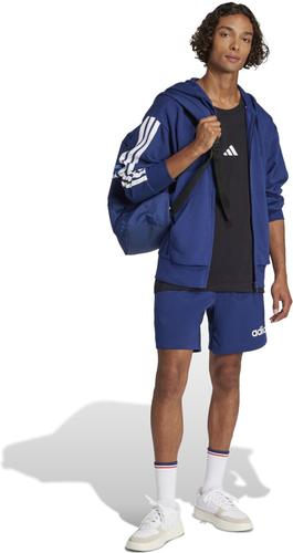 ADIDAS Herren Kapuzensweat Essentials 3-Streifen French Terry XXL in Blau